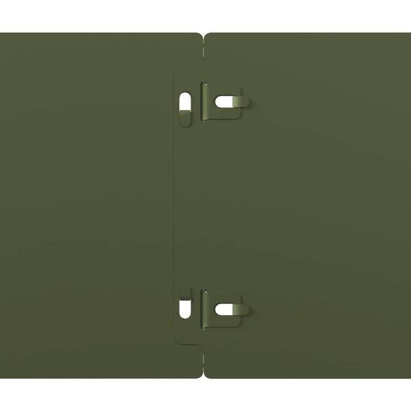 Nurmireunus 30 kpl 15 x 103 cm Teräs Oliivinvihreä