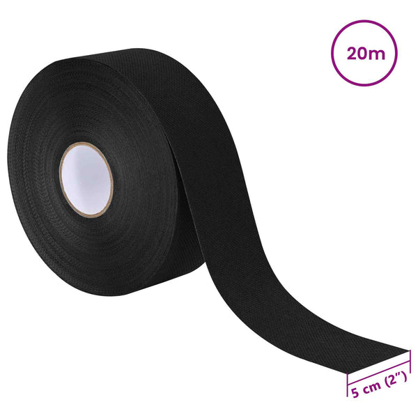 Tekonurmi teippi itsekiinnittyvänä Musta 5 cm x 20 m
