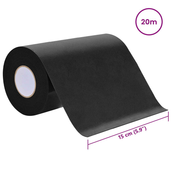 Tekonurmi teippi itsekiinnittyvänä Musta 20 x 0,15 cm