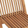 Puutarhan Bistro Set 3 kpl Luonnollinen Tiikkipuu