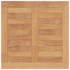 Kokoontaittuva puutarha-ateria-setti 5 pcs Luonnollinen
