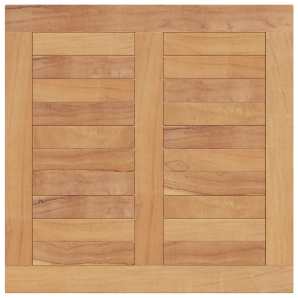 Kokoontaittuva puutarha-ateria-setti 5 pcs Luonnollinen