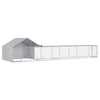 Kanan koppi katolla ja pihalla 2 kpl Hopea 7 x 2 x 1,5 m