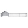 Kanan koppi katolla ja pihalla 2 kpl Hopea 7 x 2 x 1,5 m