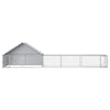 Kanan koppi katolla ja pihalla 2 kpl Hopea 8 x 2 x 1,9 m