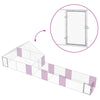 Kanan koppi katolla ja pihalla 2 kpl Hopea 8 x 2 x 1,9 m