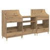 Mediatasot Setti 3 kpl Artisaanitammi 212 x 46 x 112 cm