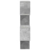 Seinähylly Betoninharmaa 39 x 15 x 76 cm