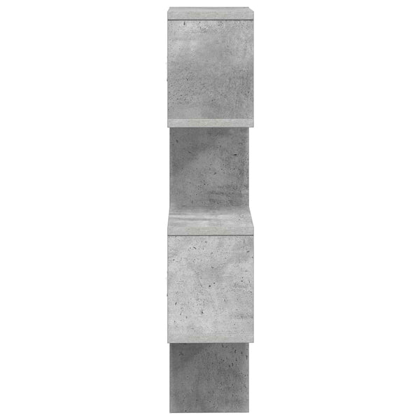 Seinähylly Betoninharmaa 39 x 15 x 76 cm