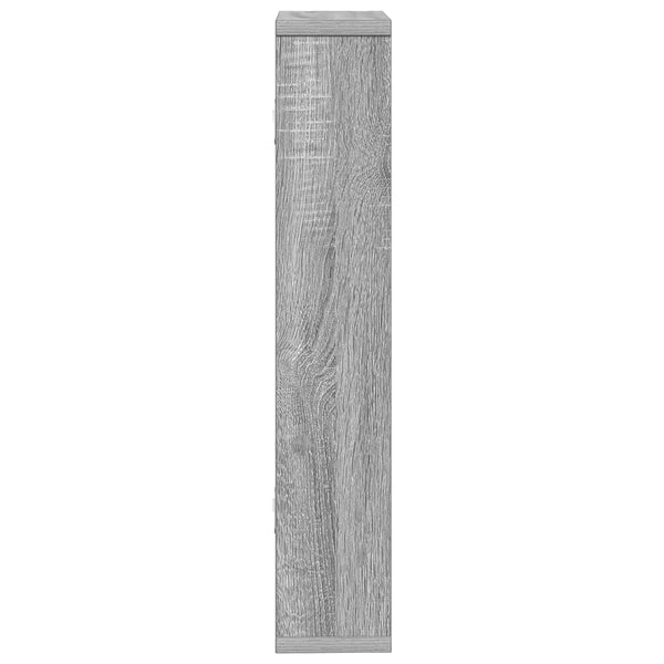 Seinähylly Harmaa Sonoma 60 x 11 x 60 cm Tekninen puu
