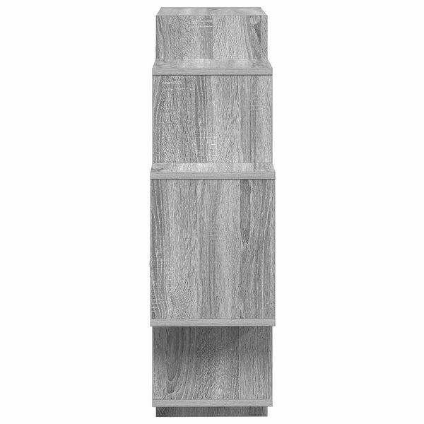 Seinähylly Harmaa Sonoma 90 x 25 x 90 cm Tekninen puu