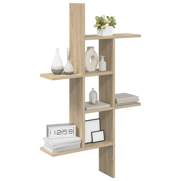 Seinähylly Sonoma-tammi 61 x 15 x 102 cm Tekninen puu