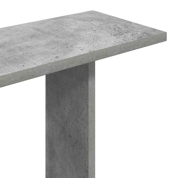 Seinähylly Betoninharmaa 67 x 67 x 87 cm Tekninen puu
