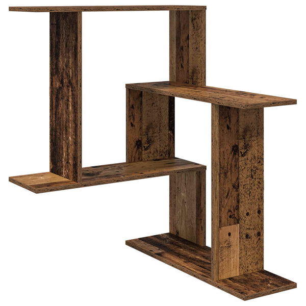 Seinähylly Vanha puu 67 x 67 x 87 cm Tekninen puu