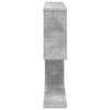 Seinähylly Betoninharmaa 60 x 12 x 50,5 cm Tekninen puu