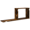 Kelluvat hyllyt 2 kpl Savutammi 80 x 15 x 30 cm Tekninen puu