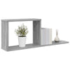 Kelluvat hyllyt Harmaa Sonoma 80 x 15 x 30 cm Tekninen puu