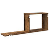 Kelluvat hyllyt Vanha puu 80 x 15 x 30 cm Tekninen puu