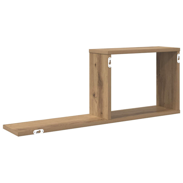 Kelluvat hyllyt Artisaanitammi 80 x 15 x 30 cm Tekninen puu