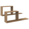 Kelluvat hyllyt 2 kpl Artisaanitammi 80 x 15 x 30 cm