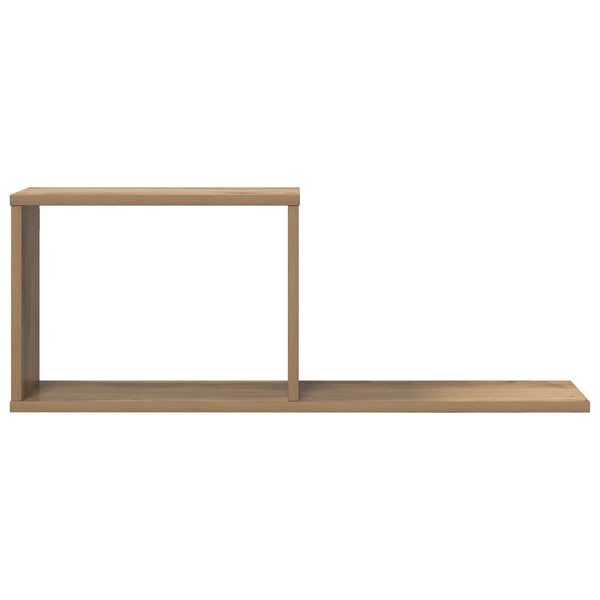 Kelluvat hyllyt 2 kpl Artisaanitammi 80 x 15 x 30 cm