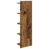 Seinähylly 2 kpl Vanha puu 30 x 15 x 100 cm Tekninen puu