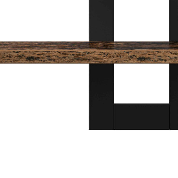 Kelluvat hyllyt Vanha puu 40 x 15 x 40 cm Tekninen puu