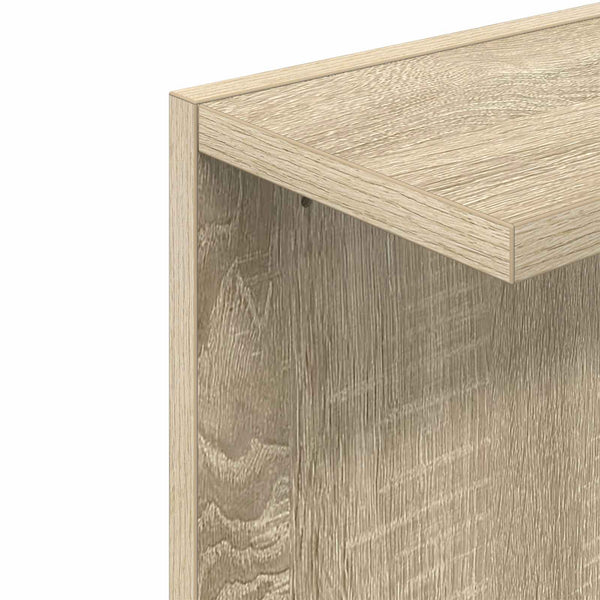 Seinähylly 2 kpl Sonoma-tammi 22 x 15 x 100 cm Tekninen puu
