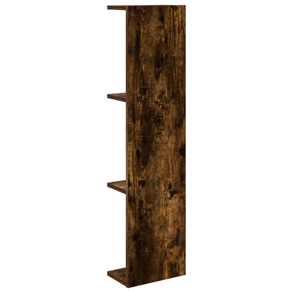 Seinähylly 2 kpl Savutammi 22 x 15 x 100 cm Tekninen puu