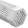 Savustustubia 2 kpl 5 x 5 x 30 cm Ruostumaton teräs 304 Hopea
