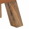 Penkki Ruskea 110 x 30 x 45 cm Aitoa Nahkaa