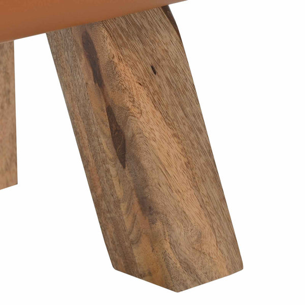 Penkki Ruskea 110 x 30 x 45 cm Aitoa Nahkaa