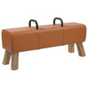 Penkki Ruskea 110 x 30 x 45 cm Aitoa Nahkaa