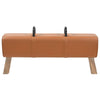 Penkki Ruskea 110 x 30 x 45 cm Aitoa Nahkaa