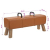 Penkki Ruskea 110 x 30 x 45 cm Aitoa Nahkaa