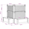 Iso ruukku harjanteella 2 pcs Antrasiitti 143 x 143 x 133,5 cm