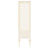 Trellis piikillä valkoinen 43 x 6 x 165 cm PP