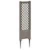 Trellis piikillä Harmaa 43 x 6 x 165 cm PP