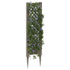 Trellis piikillä Harmaa 43 x 6 x 165 cm PP