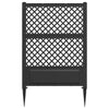 Trellis piikillä Antrasiitti 99 x 6 x 165 cm PP