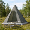 Tipi Tent Water-Resistant 3 hengelle Armivihreä