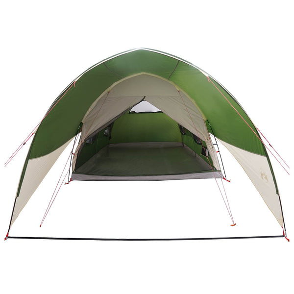 Tunnel Tent with Rainfly Water-Resistant 10 hengelle Vihreä