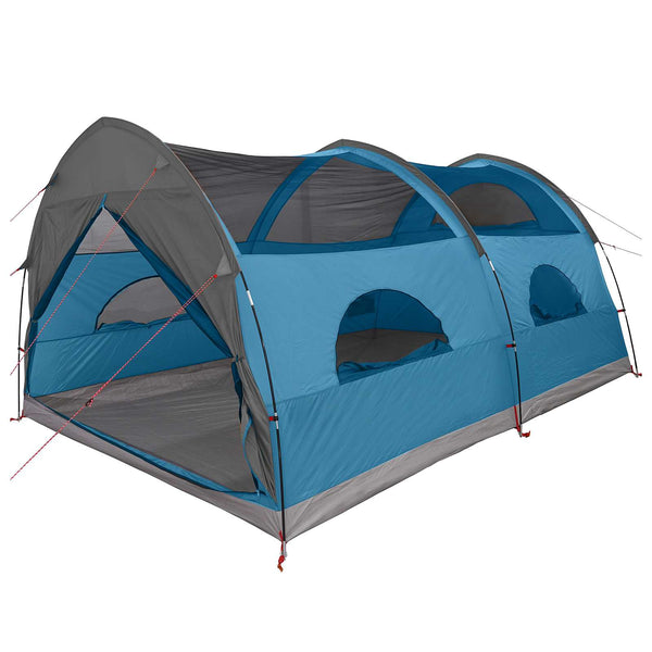 Tunnel Tent with Rainfly Water-Resistant 10 hengelle Sininen