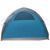 Tunnel Tent with Rainfly Water-Resistant 10 hengelle Sininen