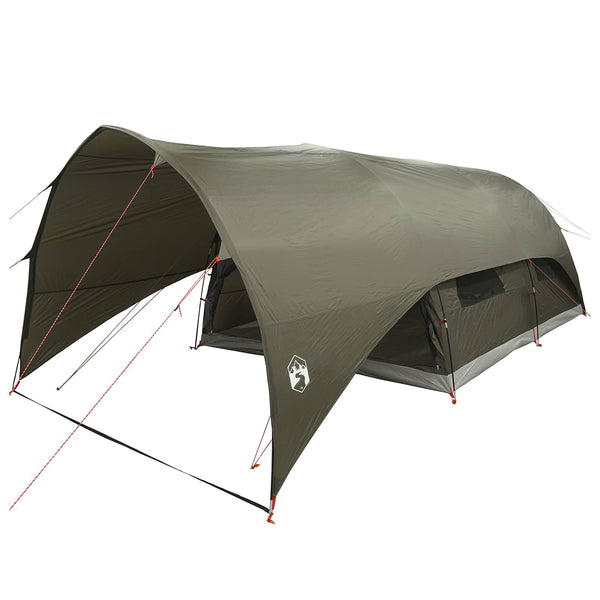 Tunnel Tent with Rainfly Water-Resistant 10 hengelle Armivihreä