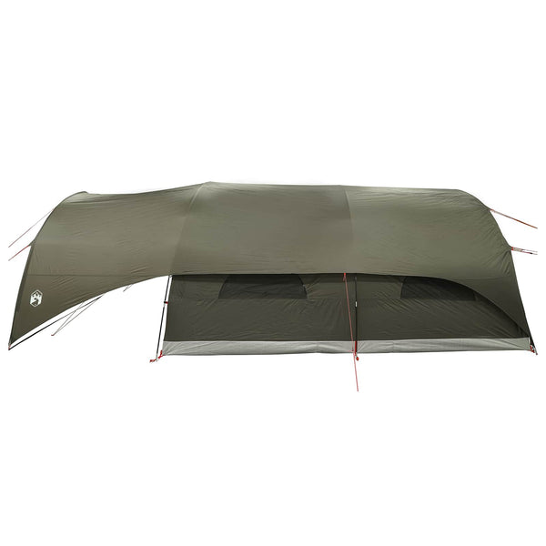 Tunnel Tent with Rainfly Water-Resistant 10 hengelle Armivihreä