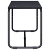 TV-teline 113.5 x 35.5 x 42 cm Musta tammi Tekninen puu