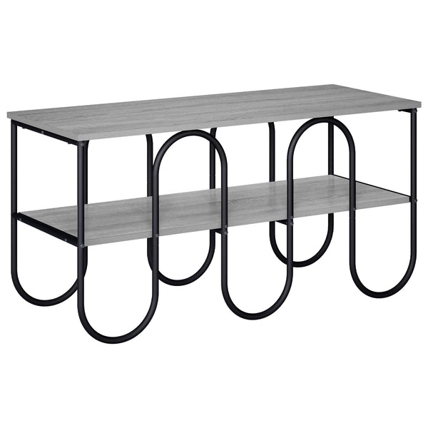 TV-taso 100 x 40 x 50 cm Harmaa Sonoma Tekninen puu
