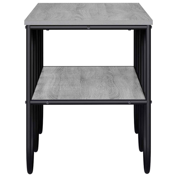TV-taso 100 x 40 x 50 cm Harmaa Sonoma Tekninen puu