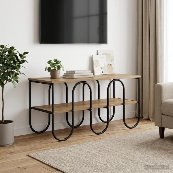 TV-taso 100 x 40 x 50 cm Artisaanitammi Tekninen puu